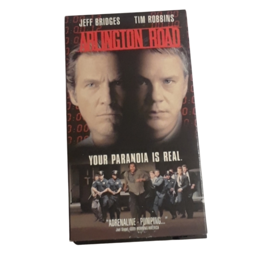 Arlington road Columbia Tristar 1999 VHS video tape